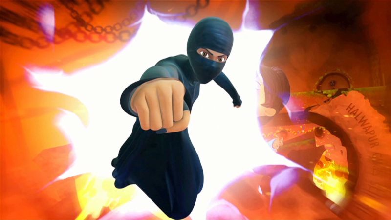 Meet the Burka Avenger, Haroon's fighter for female education | CNN
