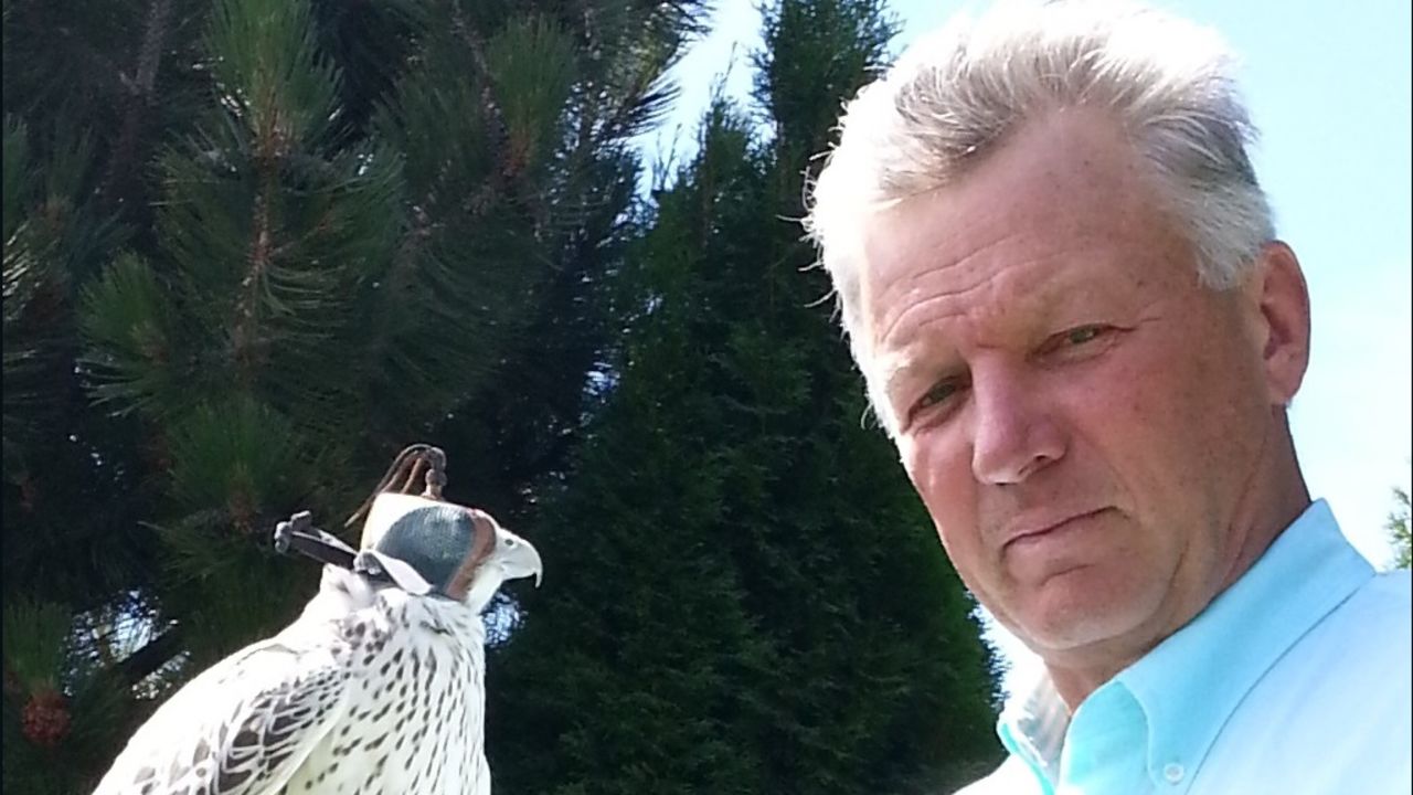 Former spy Chris Boyce, the subject of the film "The Falcon and the Snowman," is an expert on falconry.