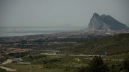 (file) This picture taken from Linea de la Concepcion, near Cadiz, on May 25, 2012 shows the famous Rock of the British colony of Gibraltar. 