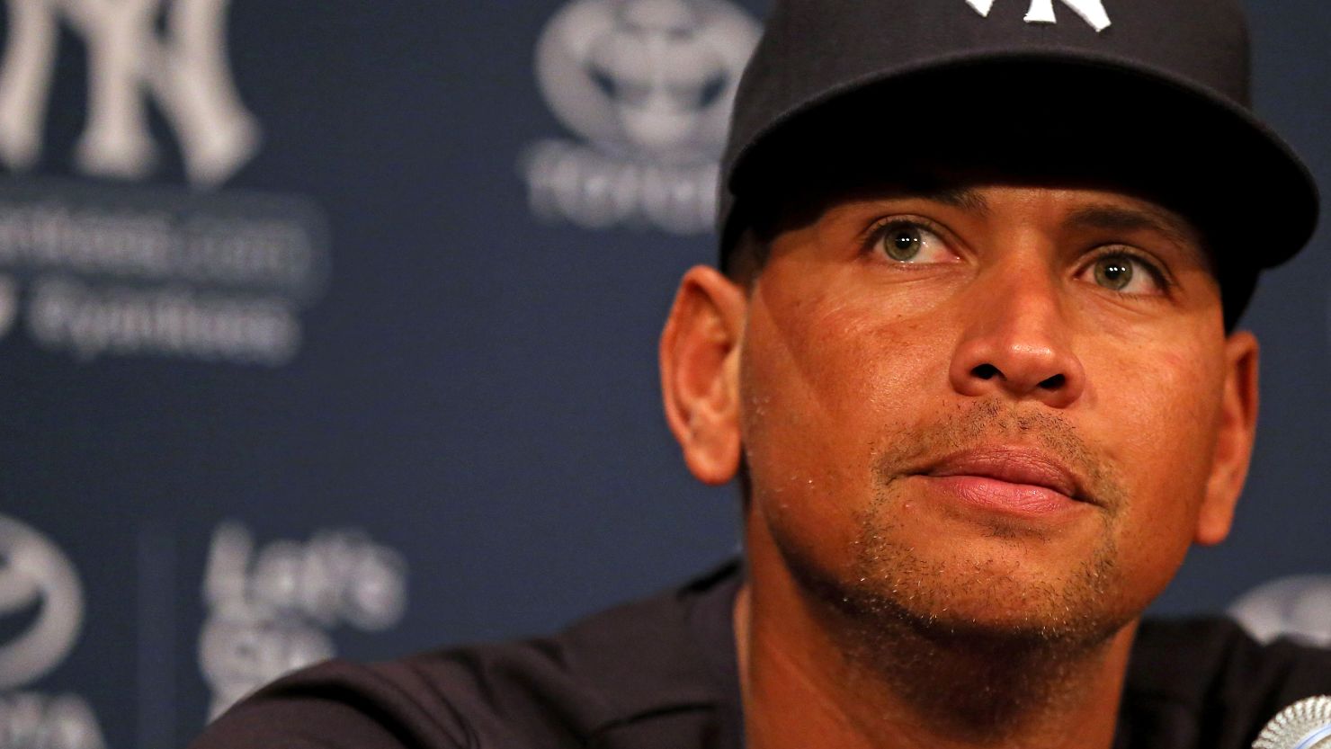  Alex Rodriguez spoke to the media before the Yankees took on the Chicago White Sox  in August in Chicago.