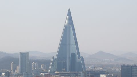 Ryugyong Hotel, Pyongyang.