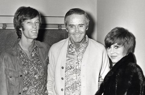 Legendary actor Henry Fonda, center, produced a famous family. His children, Peter and Jane, both went on to notable film careers of their own, as did his granddaughter Bridget. 