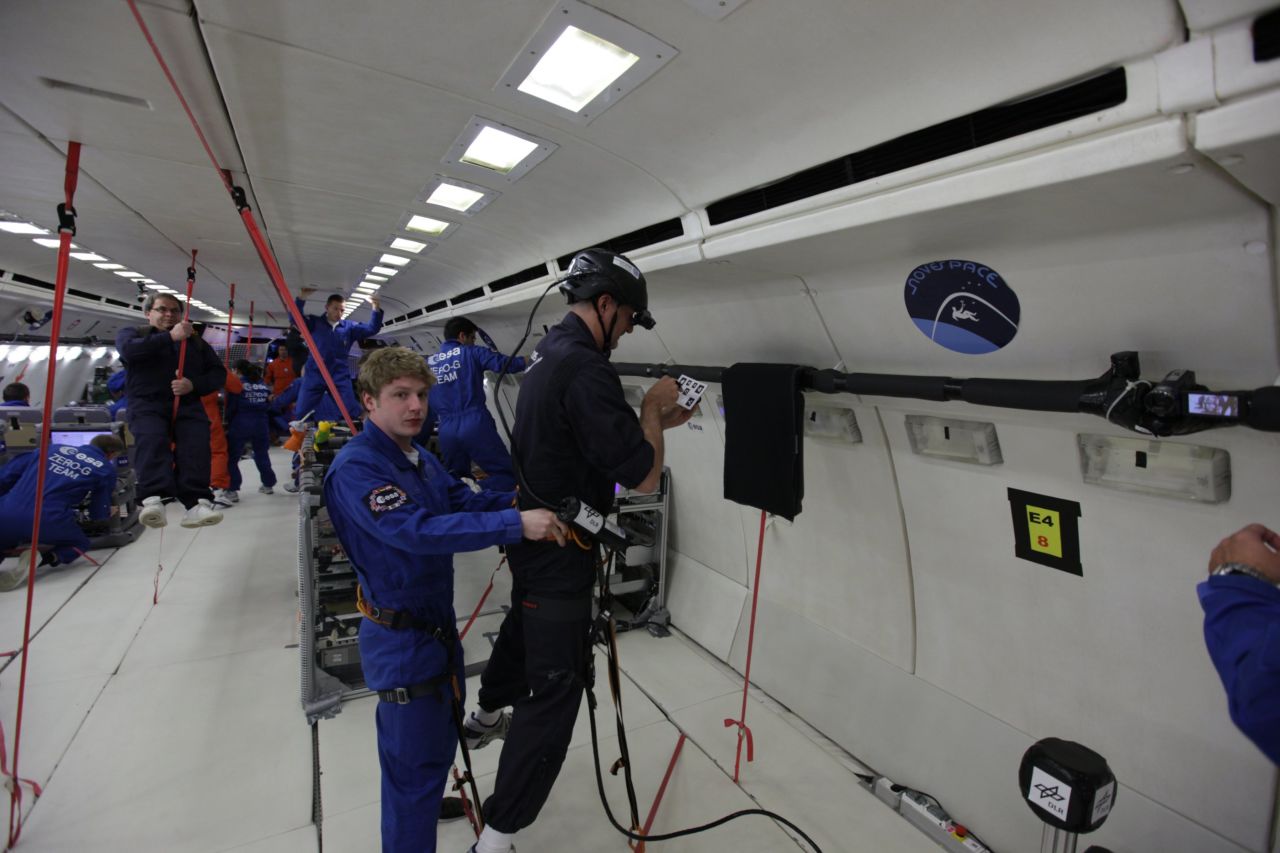 For years, scientists have taken advantage of parabolic flights to conduct experiments in the simulated zero-gravity field they offer. 
