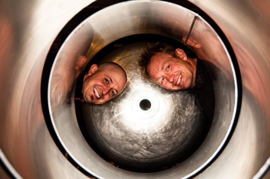 Copenhagen Suborbitals was founded in 2008 by Kristian von Bengtson and Peter Madsen. Von Bengtson is responsible for the design and construction of the team's space capsules. Peter Madsen is in charge of rocket engine development.