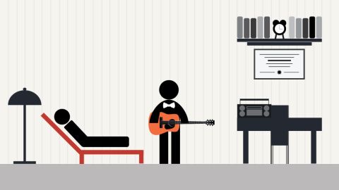 Music therapy has many uses, from treating individuals in private practice to elderly care settings.