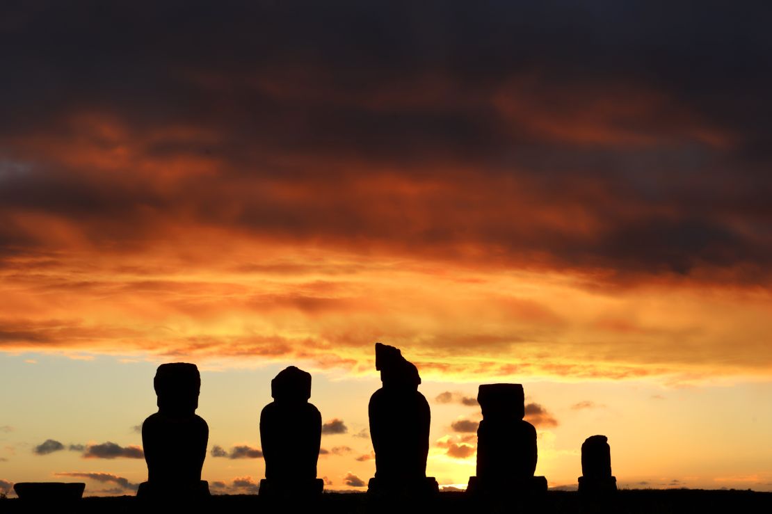 About 3,700 kilometers off the Chilean coast, Rapa Nui is the easternmost Polynesian island.