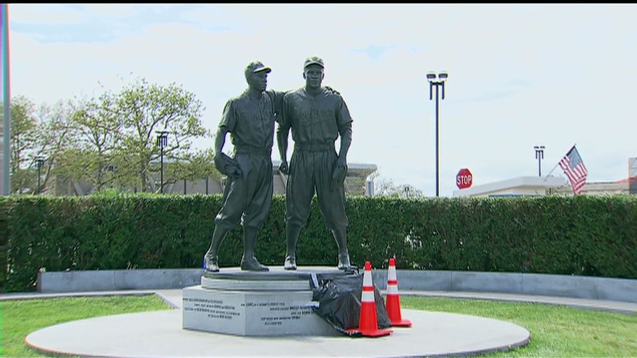 Robinson, Reese statue defaced in Brooklyn - Ballpark Digest