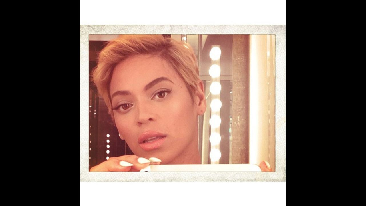 We're used to seeing Beyoncé with long hair, so when the singer debuted a super-short pixie cut in August, the world paused to take notice. 