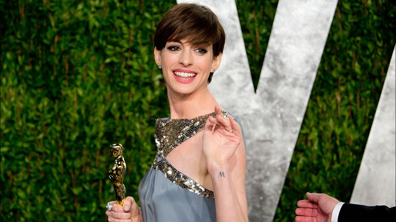 Lopping off her hair for 2012's "Les Miserables" <a href="http://stylenews.peoplestylewatch.com/2012/07/13/anne-hathaway-haircut-les-miserables/" target="_blank" target="_blank">made Anne Hathaway cry</a>, as she told Kelly Ripa last year, but she now seems to be loving it. After all, she won an Oscar with that short cut.