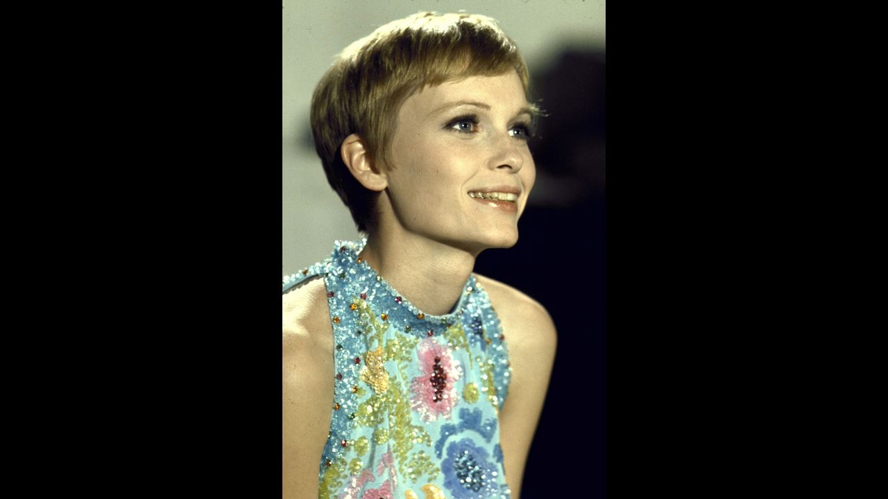 If you walk into a salon and ask for the "Mia Farrow," the stylist will know exactly what you're talking about. Farrow's '60s pixie is iconic -- and it's also one she cut herself. The actress <a href="http://www.nytimes.com/2013/01/24/fashion/setting-the-record-and-the-hair-straight-mia-farrow-weighs-in-on-her-60s-pixie.html?_r=0" target="_blank" target="_blank">told the New York Times</a> in a letter to the editor that she shaped her 'do with a pair of fingernail scissors while working on 1964's "Peyton Place," and then went shorter at the hands of Vidal Sassoon for "Rosemary's Baby."