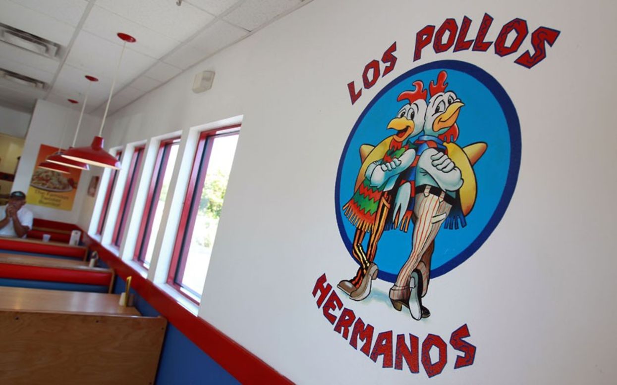 On the show it's called Los Pollos Hermanos and serves as home base for meth kingpin Gustavo "Gus" Fring. In reality, the eatery's called Twisters and doesn't actually serve chicken. So grab a root beer float and a plate of Mexican food instead.