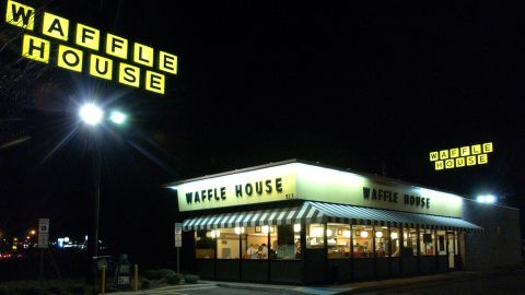 An unusual item Bob Greene noticed on the Waffle House menu led him to a classic American success story