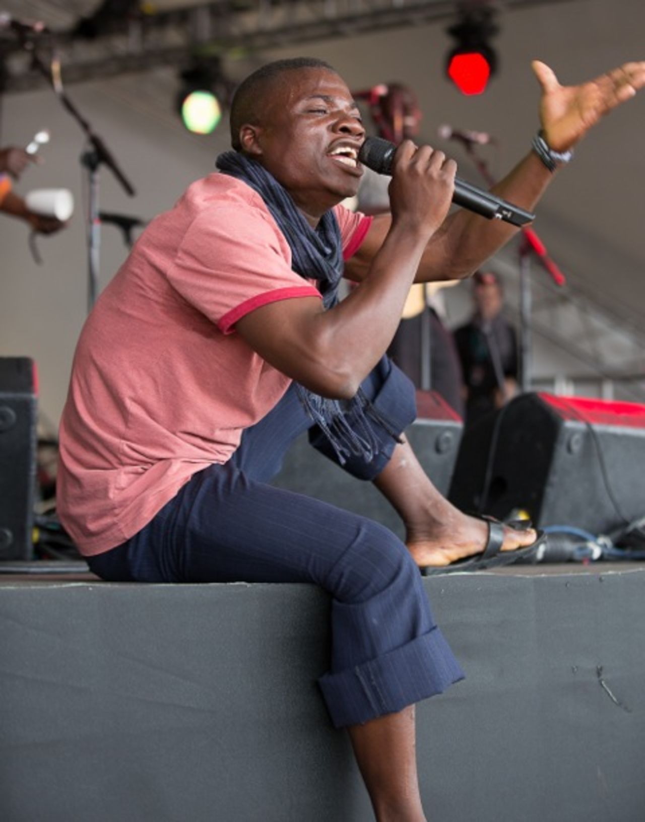 "It was remarkable to see," says Brennan of the Womad show. "Having never even been on a stage before, never sung with amplified microphones before, to going all the way to really putting on a show."