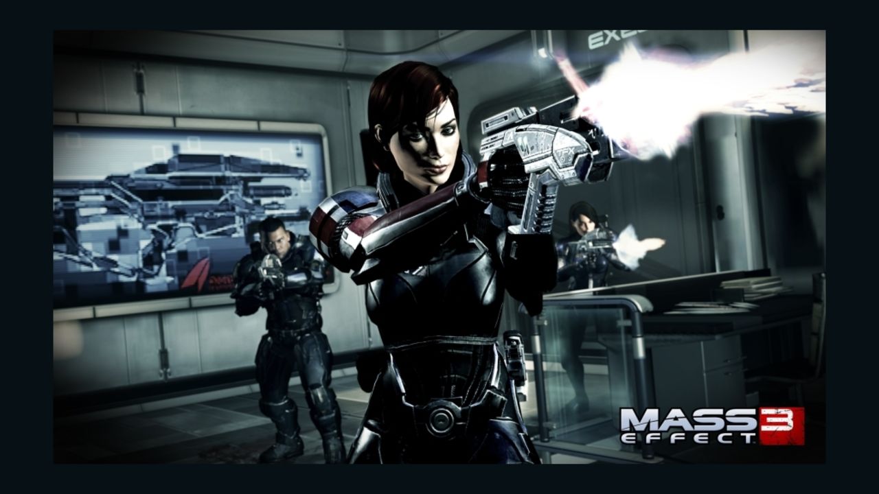 In "Mass Effect 3," protagonist Commander Shepard can be customized to be played as either a man or a woman.