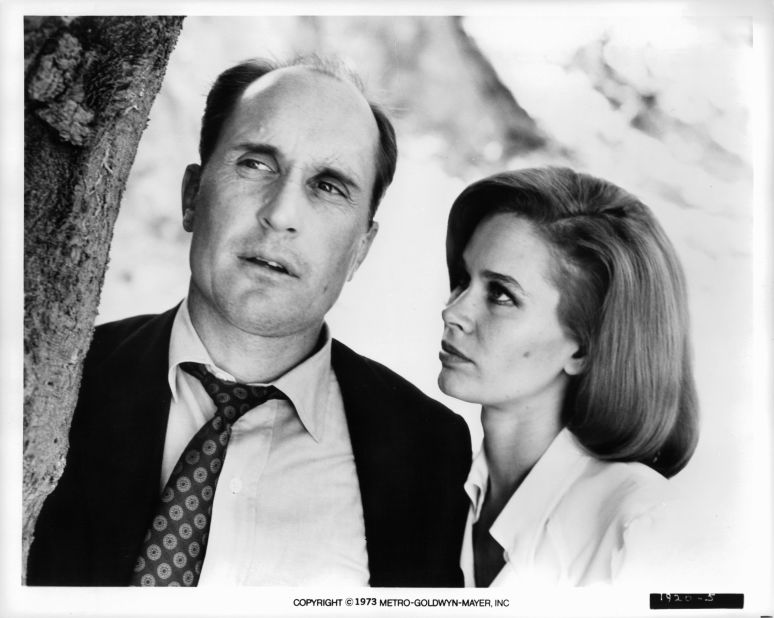 Robert Duvall and Black play two people in love bucking a crime syndicate in "The Outfit" in 1973.
