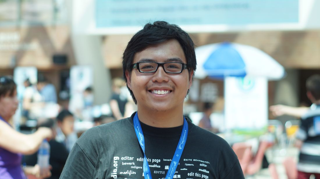 Josh Lim of the Philippines is a Wikimedia project lead interested in studying the social relations formed within the Wikipedia community. He said cultural clashes sometimes occur between different demographics of Wikipedia users.