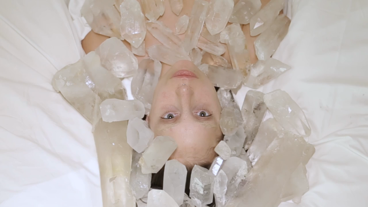 After suffering a hip injury, <a href="http://cnnphotos.blogs.cnn.com/2012/02/24/before-she-was-gaga-the-unseen-photos/" target="_blank">Lady Gaga</a> underwent a process called the Abramovic Method under the instruction of performance artist Marina Abramovic. <a href="http://marquee.blogs.cnn.com/2013/08/08/gaga-gets-naked-breaks-out-the-crystals-with-marina-abramovic/" target="_blank">In a Vimeo video</a> of her experience, Lady Gaga hums, meditates in water and then walks through woods wearing nothing but a pair of boots.