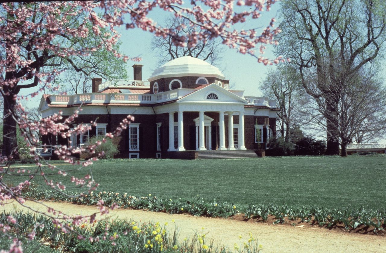 President Thomas Jefferson liked to spend time at Monticello, his home in Virginia. In 1805, he spent nearly four months there while in office. 