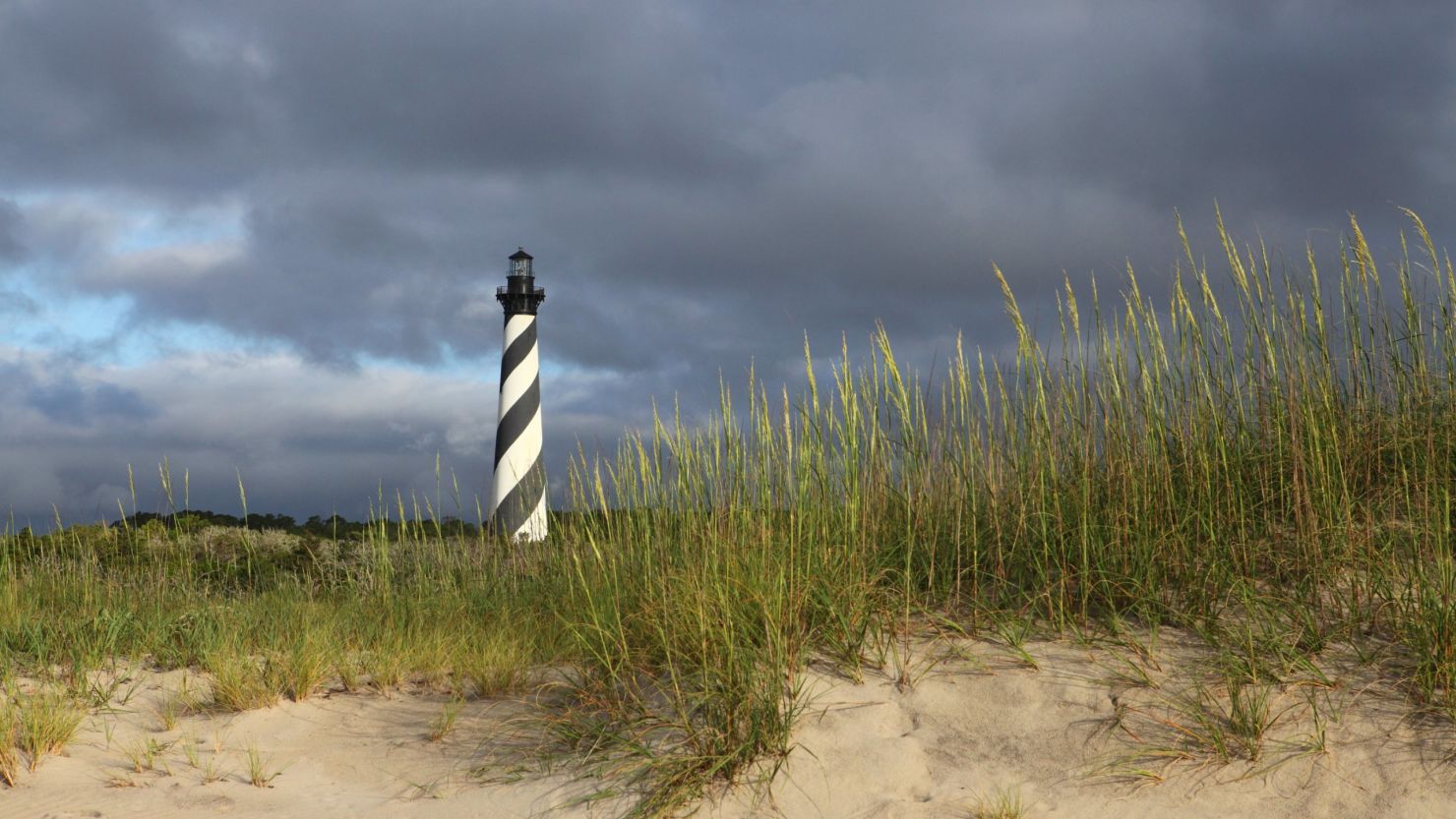 The Cape Hatteras Lighthouse in Buxton is an iconic North Carolina landmark. Climb to the top for sweeping ocean views.