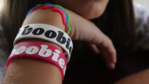 In 2010, middle and high school students around the country were told to remove <a href="http://thechart.blogs.cnn.com/2010/09/02/schools-ban-boobies-bracelets/comment-page-2/">bracelets that read "I heart boobies,"</a> CNN affiliate KXTV reported. A federal court in said the bracelets are protected speech because they're part of a breast cancer awareness campaign and that a district in Pennsylvania can't enforce its ban on them.