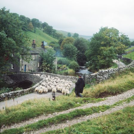 It won't always be sunny, but England's Yorkshire roads are invariably beautiful. 