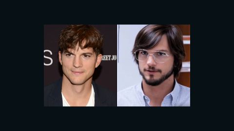 Ashton Kutcher had the good fortune of looking like Steve Jobs' long-lost cousin, so transforming himself into the icon of innovation didn't take much for the "Jobs" biopic. But it's amazing what the haircut, glasses and beard can do.