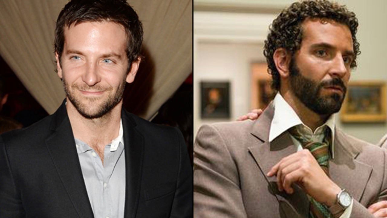 Cooper's beefier look comes on the heels of another on-screen transformation: his role in David O. Russell's "American Hustle." Part of the fun in watching the '70s-era drama is seeing Cooper's impressive perm.