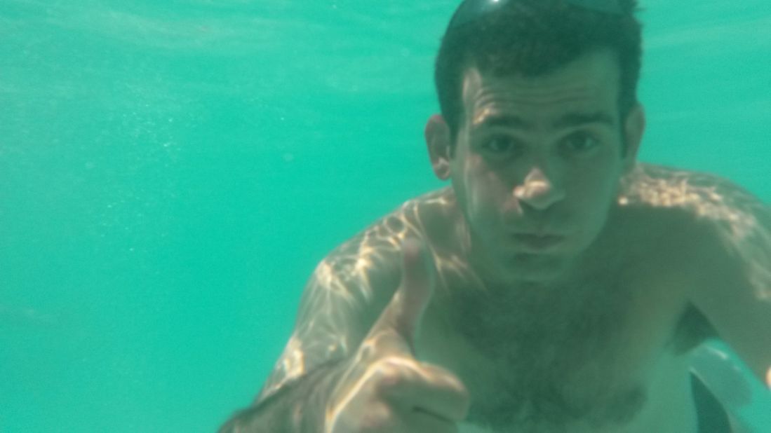 You'd have to be crazy to take most phones into a swimming pool. Then there's the Galaxy S4 Active, which Samsung says can be submerged in three feet of water for up to 30 minutes. Our Galaxy phone worked just fine after its camera snapped this underwater pic of Etan Horowitz, CNN's mobile editor.