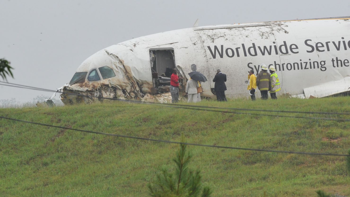  A UPS cargo plane crashed near a Birmingham, Alabama, airport on August 14, 2013.    