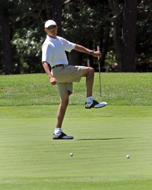 President Barack Obama's love of golf is well documented, one report even claiming he spends more time on the course than in economic meetings, and his beloved hobby contributes more to the United States economy than you might think -- an estimated $68.8 billion per year, according to the World Golf Foundation. That equates to a total economic impact of $176.8 billion.