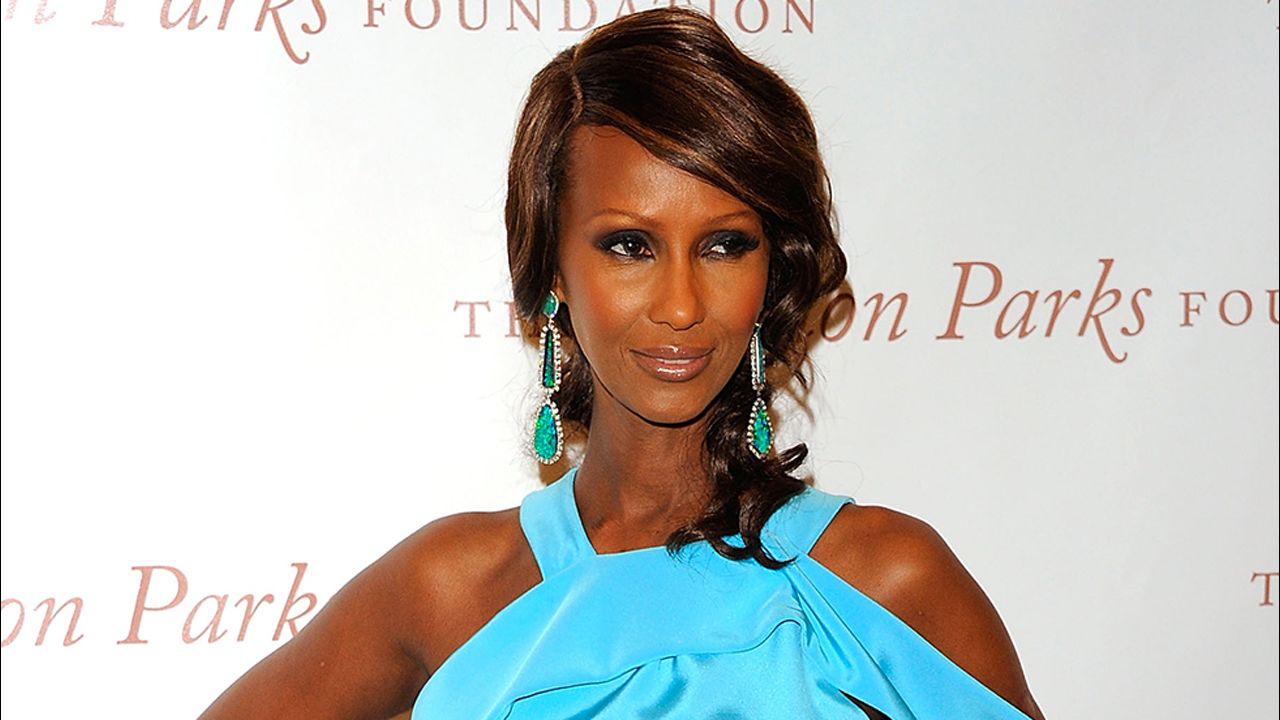 At 59, Iman could still easily book modeling gigs. 