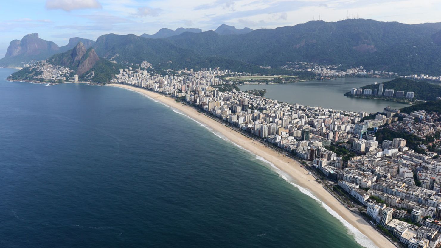 Ipanema beach in Rio de Janeiro. World Cup crowds will come for more than just the football.
