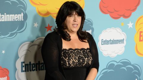 E. L. James attended a Comic-Con event in San Diego, California in July 2013.