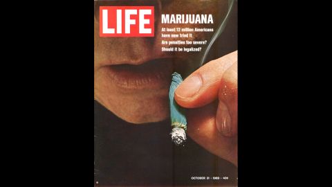 Marijuana reform was the <a href="http://life.time.com/culture/war-on-drugs-1969-photos-from-u-s-customs-operation-intercept/#1" target="_blank" target="_blank">Life magazine cover story</a> in October 1969. The banner read: "At least 12 million Americans have now tried it. Are penalties too severe? Should it be legalized?"