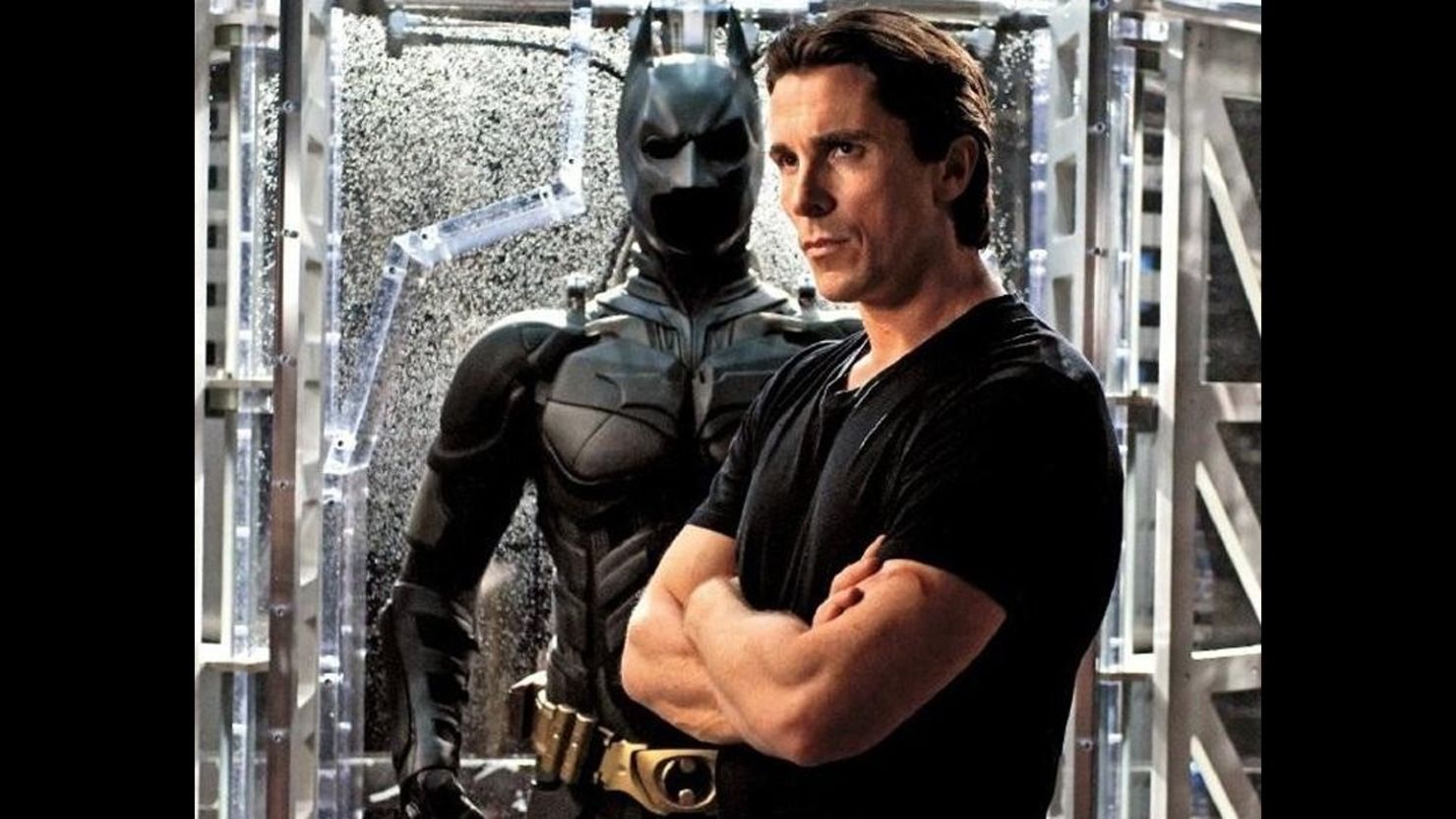 Christian Bale stars as Bruce Wayne/Batman in 'The Dark Knight Rises."

