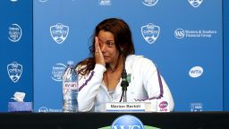 Wimbledon champion Marion Bartoli made a shock decision to quit tennis after losing her opening match at the Cincinnati Open on August 14.