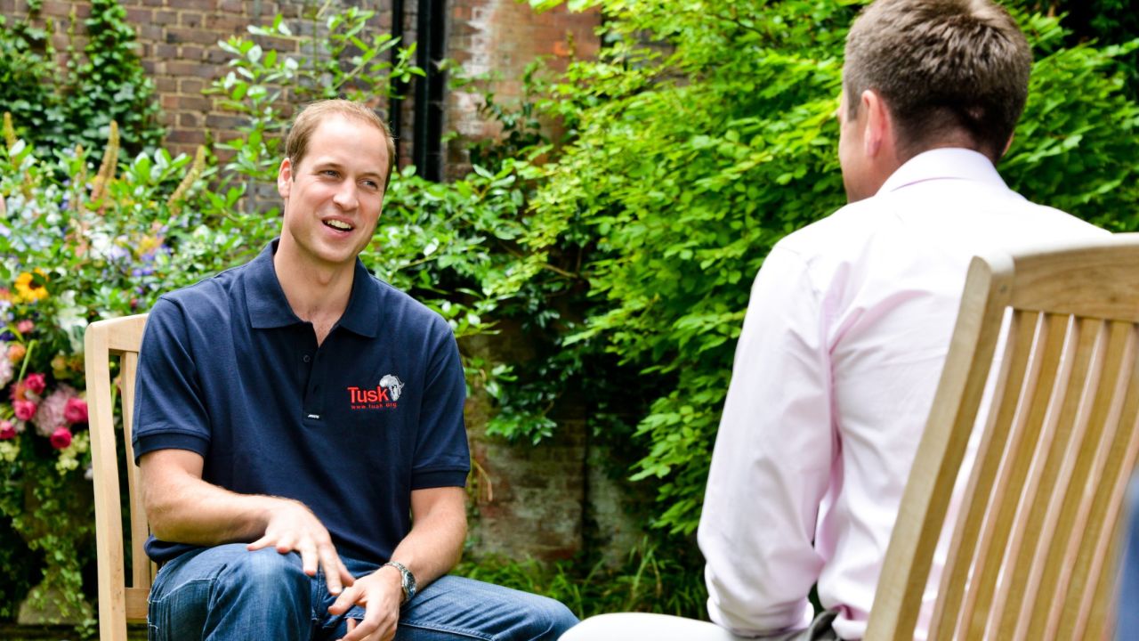 Prince William tells CNN's Max about life as a new father and about his conservation work in Africa.