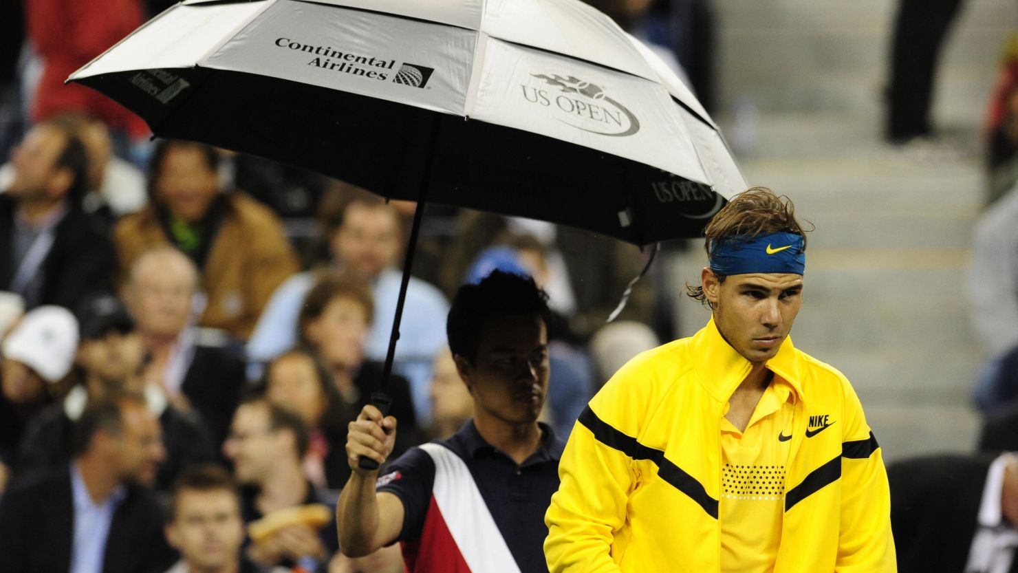 Rain soon won't be an issue at the U.S. Open after organizers said two retractable roofs would be in place. 