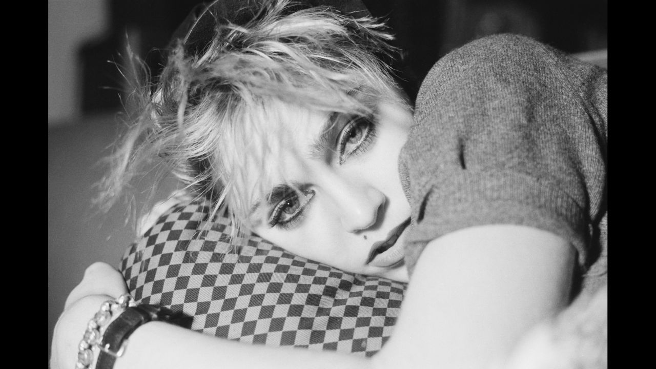 Madonna poses for a photo as she was emerging on the music scene in New York in December 1982.