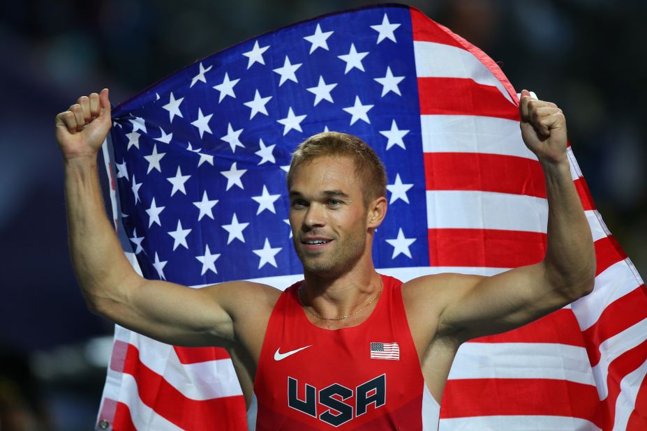 U.S. runner Nick Symmonds, who became the first athlete at the championships to criticize the laws after winning silver in the 800 meters on Tuesday, said that Isinbayeva "was so behind the times." In an interview with the BBC, he revealed that he had been told he would've been arrested had he competed wearing a rainbow sticker.