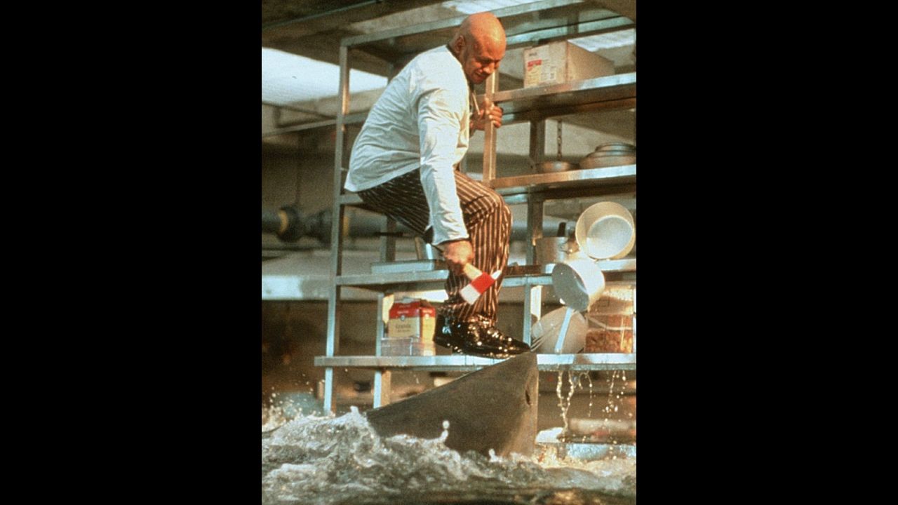 The success of "Jaws" also led to three sequels and numerous knockoffs. By the time of 1999's "Deep Blue Sea," with LL Cool J, the mechanical sharks had been replaced by computer-generated ones.