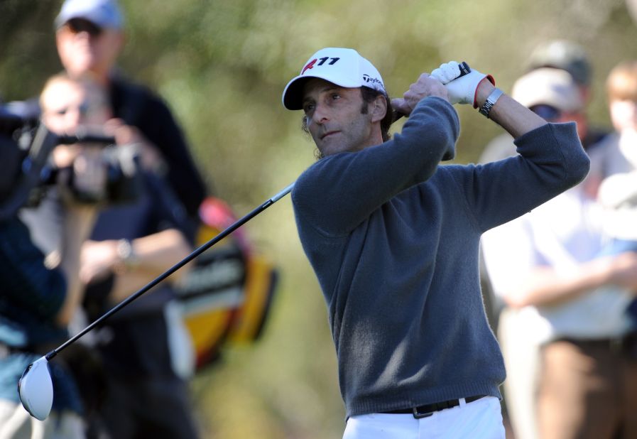 Jackson rates musician Kenny G -- seen here are the AT&T Pebble Beach National Pro-Am in 2011 -- as the best amateur golfer he has played against.