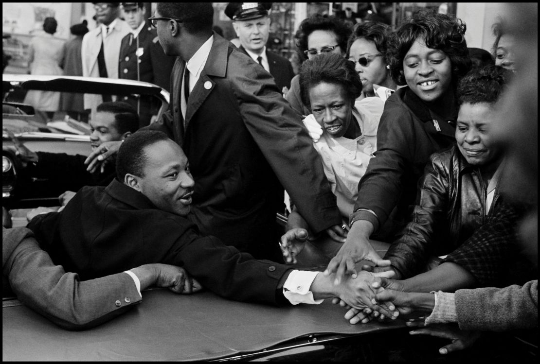 Leonard Freed is best known for his image of Martin Luther King Jr. after King won the Nobel Peace Prize in 1964.