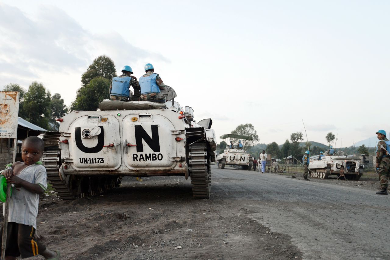 DR Congo is home to 20,000 U.N. peacekeepers, but they are tasked with covering a vast area on the eastern part of the country.
