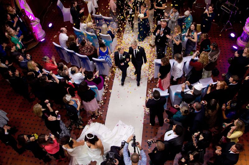 In New Zealand, first same-sex couples