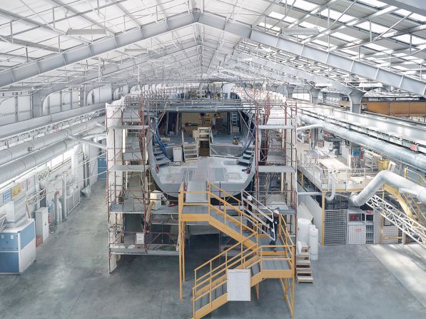 Founded in 1994, Wally Yachts is the design and manufacture company behind some of the most innovative -- and expensive -- superyachts in the world. Here, the 50-meter boat "Better Place" takes shape -- one of the largest carbon fiber sailboats ever built by the firm. 