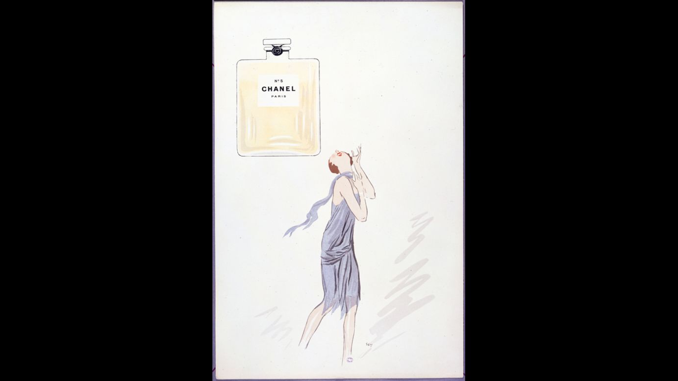 KEIRA KNIGHTLY Coco CHANEL Perfume ad original drawing art portrait