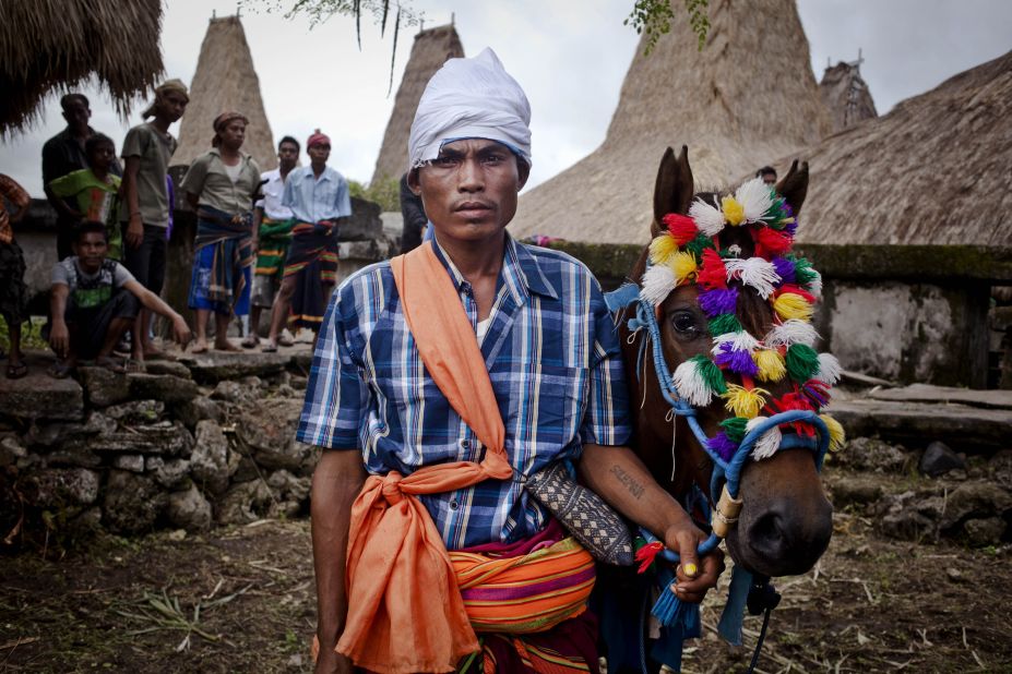 Head to the island of Sumba in Indonesia and you'll find a far more tropical climate at the Pasola Festival. Gutsy horsemen use blunt spears in a ritual battle believed to boost crops.