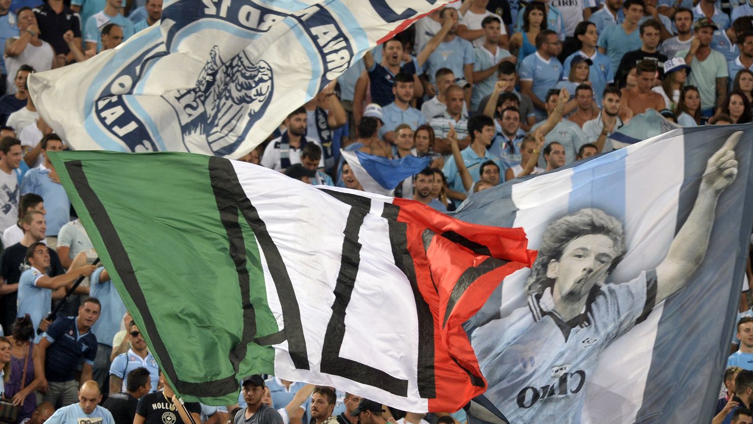 Lazio will stage their first match of the new Serie A season without a section of their fans