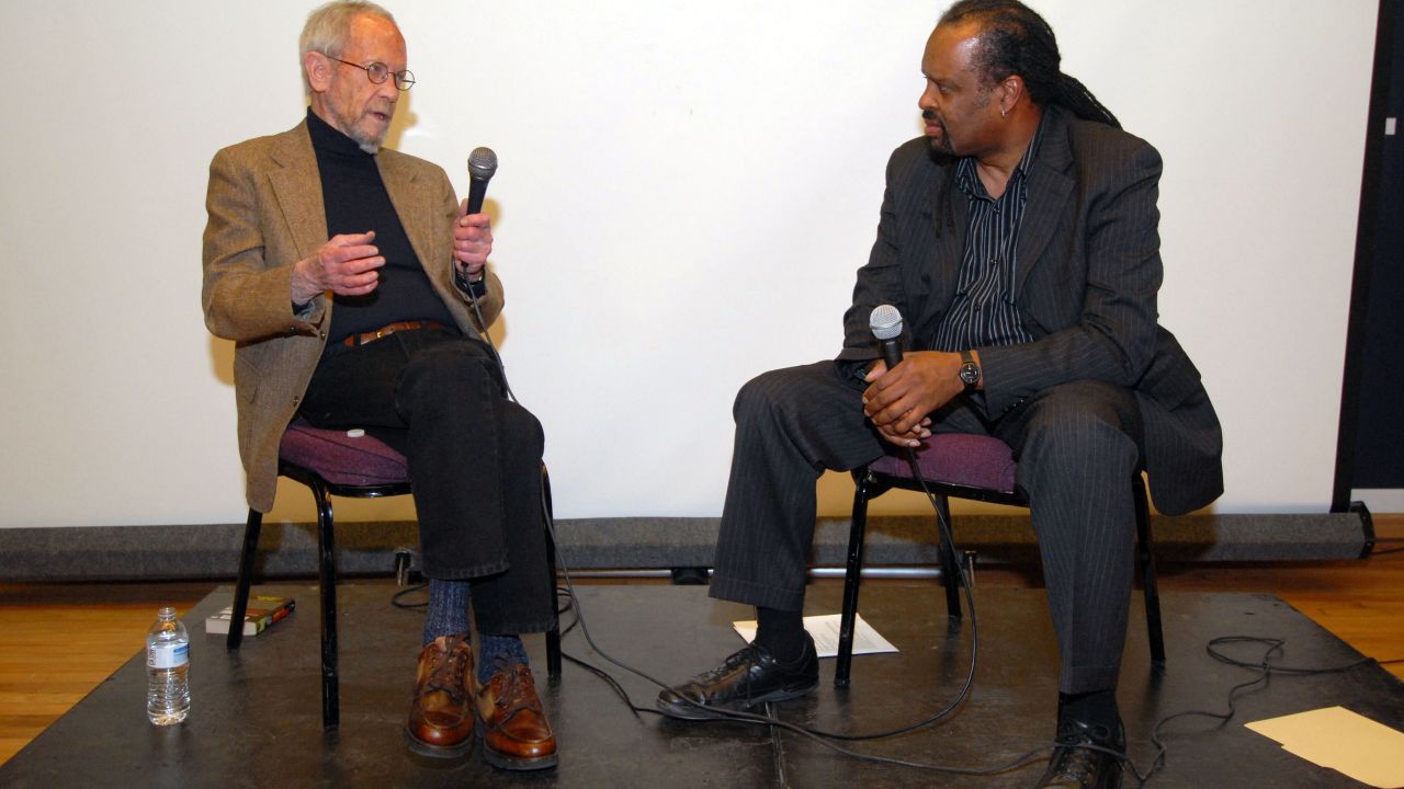 Leonard attends a "Jackie Brown" screening at the N'Namdi Center for Contemporary Art in Detroit in 2012.